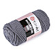 Fir de tricotat / croșetat Macrame Cord, 250 g - gri Fir de tricotat / croșetat Macrame Cord, 250 g - gri