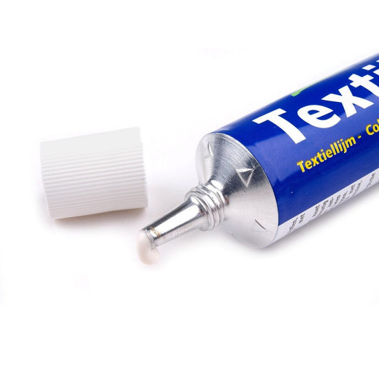 Adeziv pentru textile, 50 ml - Albastru delta (1 Bucată) Adeziv pentru textile, 50 ml - Albastru delta (1 Bucată)