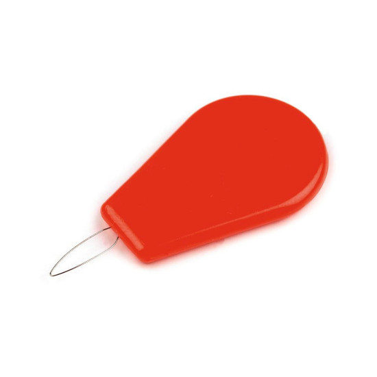 Dispozitiv pentru introdus ața în ac - Roșu scarlet (200 Bucăți)