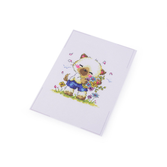 Set de brodat pentru copii - Alb (10 Seturi) Set de brodat pentru copii - Alb (10 Seturi)