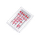 Set ace de cusut piele 90;100 organ - Nichel (50 Cutii)