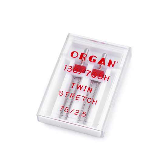 Ace duble stretch  75/2,5 organ - Nichel (1 Cutie)