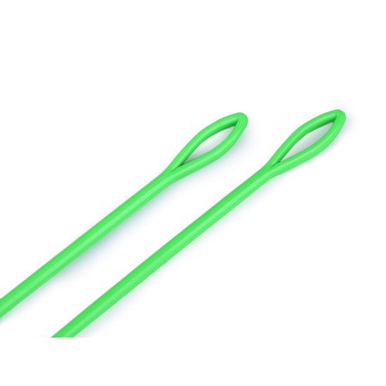 Ace plastic cu vârf bont, 150 mm - Mix variante (100 Bucăți) Ace plastic cu vârf bont, 150 mm - Mix variante (100 Bucăți)
