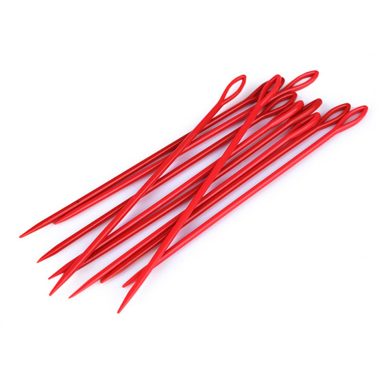 Ace plastic cu vârf bont, 150 mm - Mix variante (100 Bucăți) Ace plastic cu vârf bont, 150 mm - Mix variante (100 Bucăți)