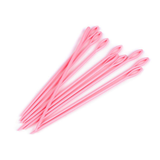 Ace plastic cu vârf bont, 150 mm - Mix variante (100 Bucăți) Ace plastic cu vârf bont, 150 mm - Mix variante (100 Bucăți)