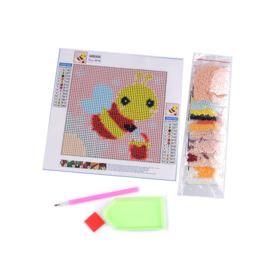 Pictura cu diamante 20x20 cm - Conform imaginii (1 Set) Pictura cu diamante 20x20 cm - Conform imaginii (1 Set)