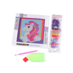 Pictura cu diamante 20x20 cm - Conform imaginii (1 Set)