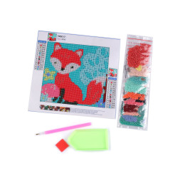 Pictura cu diamante 20x20 cm - Conform imaginii (1 Set)
