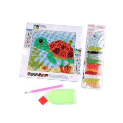 Pictura cu diamante 20x20 cm - Conform imaginii (1 Set)