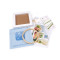 Set creativ de broderie cu rama - Albastru deschis (1 Set)