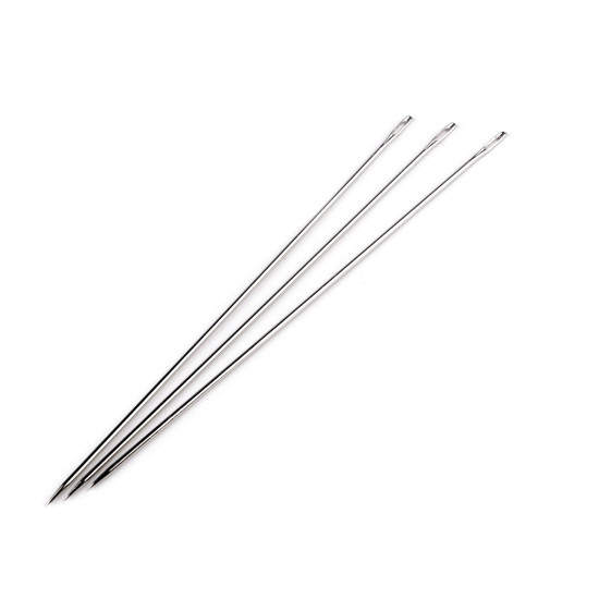Ac tapiterie 20 cm - Nichel (1 Bucată) Ac tapiterie 20 cm - Nichel (1 Bucată)