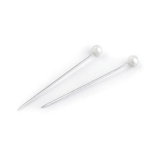 Bolduri cu cap din plastic, sidefate, lungime 38 mm - Mix variante (20 Cutii) Bolduri cu cap din plastic, sidefate, lungime 38 mm - Mix variante (20 Cutii)