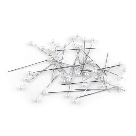 Bolduri cu cap din plastic, sidefate, lungime 38 mm - Mix variante (20 Cutii) Bolduri cu cap din plastic, sidefate, lungime 38 mm - Mix variante (20 Cutii)