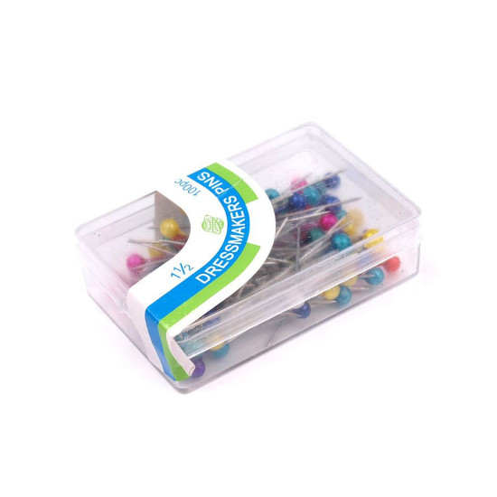 Bolduri cu cap din plastic, sidefate, lungime 38 mm - Mix variante (20 Cutii) Bolduri cu cap din plastic, sidefate, lungime 38 mm - Mix variante (20 Cutii)