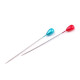 Ace cu gămălie, model perlă, lungime 55 mm - Mix culori (3 Cutii) Ace cu gămălie, model perlă, lungime 55 mm - Mix culori (3 Cutii)