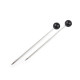Bolduri deco, lungime 50 mm - Alb sidefat (50 Bucăți) Bolduri deco, lungime 50 mm - Alb sidefat (50 Bucăți)