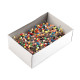 Bolduri cu cap din plastic, lungime 37 mm - Nichel (1 Cutie) Bolduri cu cap din plastic, lungime 37 mm - Nichel (1 Cutie)