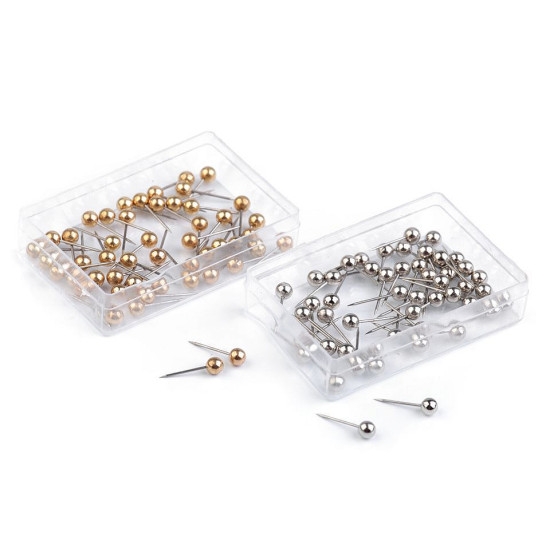 Bolduri inox, lungime 15 mm - Auriu (20 Cutii) Bolduri inox, lungime 15 mm - Auriu (20 Cutii)