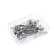 Bolduri cu cap din plastic, lungime 38 mm - Nichel (1 Cutie) Bolduri cu cap din plastic, lungime 38 mm - Nichel (1 Cutie)
