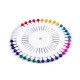 Bolduri cu cap de plastic pe rozeta, lungime 37 mm - Mix (12 Rozete) Bolduri cu cap de plastic pe rozeta, lungime 37 mm - Mix (12 Rozete)