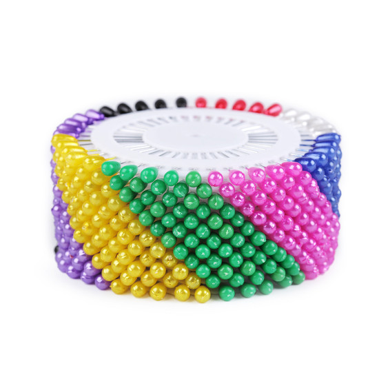 Bolduri cu cap de plastic pe rozeta, lungime 37 mm - Mix (12 Rozete) Bolduri cu cap de plastic pe rozeta, lungime 37 mm - Mix (12 Rozete)