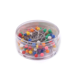 Bolduri din oțel inoxidabilcu cap din plastic, 32 mm - Mix (1 Cutie)