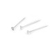 Bolduri decorative din oțel inoxidabil lungime 38 mm diamant - Transparent (10 Cutii) Bolduri decorative din oțel inoxidabil lungime 38 mm diamant - Transparent (10 Cutii)