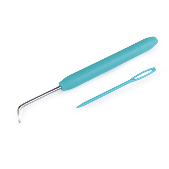 Gherghef pentru tricotat şosete, 5,3x13,5 cm - Crem (1 Set) Gherghef pentru tricotat şosete, 5,3x13,5 cm - Crem (1 Set)