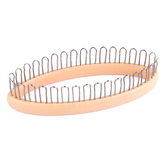Gherghef pentru tricotat şosete, 5,3x13,5 cm - Crem (1 Set) Gherghef pentru tricotat şosete, 5,3x13,5 cm - Crem (1 Set)