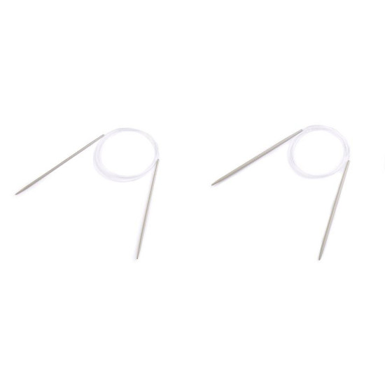 Andrele circulare nr. 2,5; 3; 3,5; 4 - Argintiu (1 Bucată) Andrele circulare nr. 2,5; 3; 3,5; 4 - Argintiu (1 Bucată)