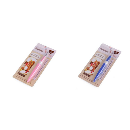 Dispozitiv de împâslire cu 3 ace - Roz (1 Bucată) Dispozitiv de împâslire cu 3 ace - Roz (1 Bucată)