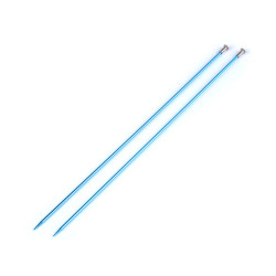 Andrele drepte nr. 3; 3,5; 4; 4,5; 5; 5,5; 6; 8; 9; 10 - Bleu turcoaz (1 Pereche)