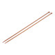 Andrele drepte bambus nr 3,5; 4; 4,5; 5 - Bambus închis (1 Pereche) Andrele drepte bambus nr 3,5; 4; 4,5; 5 - Bambus închis (1 Pereche)