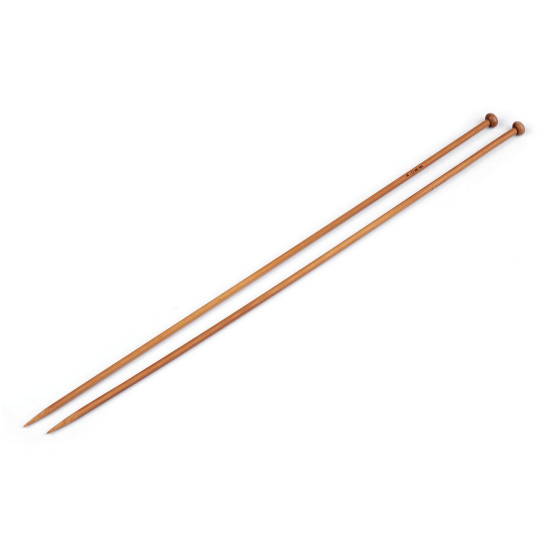 Andrele drepte bambus nr 3,5; 4; 4,5; 5 - Bambus închis (1 Pereche) Andrele drepte bambus nr 3,5; 4; 4,5; 5 - Bambus închis (1 Pereche)
