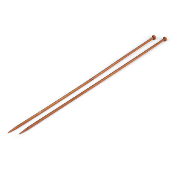 Andrele drepte bambus nr 3,5; 4; 4,5; 5 - Bambus închis (1 Pereche) Andrele drepte bambus nr 3,5; 4; 4,5; 5 - Bambus închis (1 Pereche)