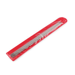 Andrele de inox pentru sosete nr. 2; 2,5; 3; 3,5; 4; 4,5; 5 - Nichel (1 Set)