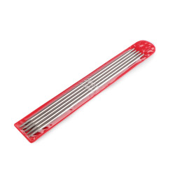 Andrele de inox pentru sosete nr. 2; 2,5; 3; 3,5; 4; 4,5; 5 - Nichel (1 Set)