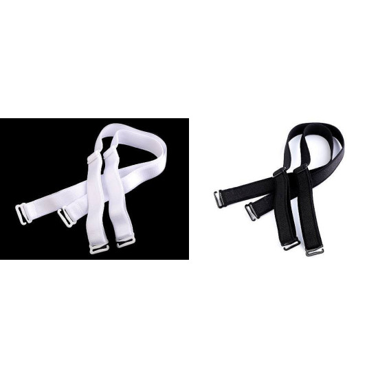 Bretele sutien, lățime 16 mm - Negru (1 Pereche) Bretele sutien, lățime 16 mm - Negru (1 Pereche)