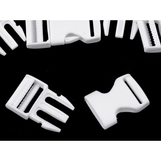 Cataramă trident, lățime 25 mm - Negru (30 Perechi) Cataramă trident, lățime 25 mm - Negru (30 Perechi)