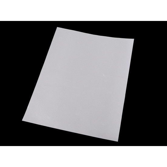 Folie transfer aplicații hotfix, 30x24cm - Alb (1 Bucată)