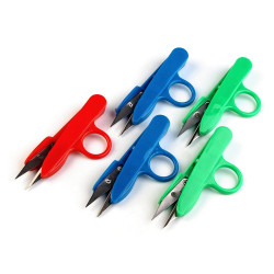 Ciupitoare cu mâner din plastic, lungime 12 cm - Culoare aleatorie (1 Bucată)