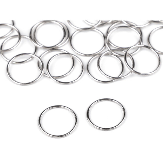 Inele metalice, ø6; ø8; ø10; ø12; ø14 mm - Nichel (200 Bucăți) Inele metalice, ø6; ø8; ø10; ø12; ø14 mm - Nichel (200 Bucăți)