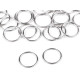 Inele metalice, ø6; ø8; ø10; ø12; ø14 mm - Nichel (200 Bucăți) Inele metalice, ø6; ø8; ø10; ø12; ø14 mm - Nichel (200 Bucăți)
