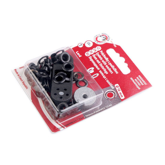 Ocheți metalici inoxidabili cu dispozitiv de atașare, ø5,5 mm - Nichel (10 Blistere) Ocheți metalici inoxidabili cu dispozitiv de atașare, ø5,5 mm - Nichel (10 Blistere)