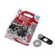 Ocheți metalici inoxidabili cu dispozitiv de atașare, ø7 mm - Lac negru (1 Blister) Ocheți metalici inoxidabili cu dispozitiv de atașare, ø7 mm - Lac negru (1 Blister)