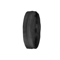 Fermoar spiralat metraj, cursor asic no 3 - Negru (25 Metri)