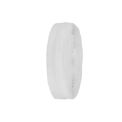 Fermoar spiralat metraj, cursor asic no 3 - Alb (25 Metri)