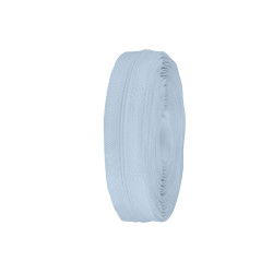 Fermoar spiralat metraj, cursor asic no 3 - Bleu gheață (25 Metri)