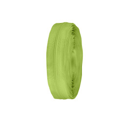 Fermoar spiralat metraj, cursor asic no 3 - Verde deschis (25 Metri)