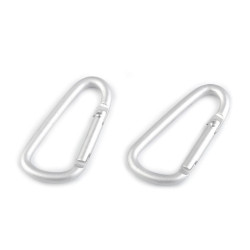 Carabină metalică - Argintiu deschis (100 Bucăți)